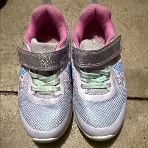 Athletic Works Toddler Girl Star Sneakers size 11